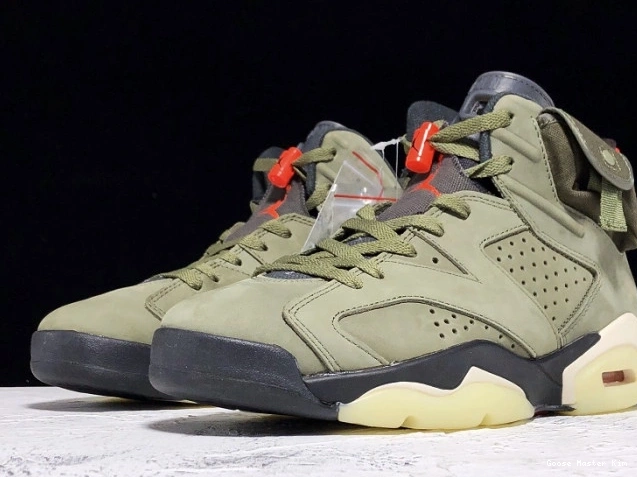 Jordan Olive Air x CN1084-200 Medium Scott 6 Travis 0729